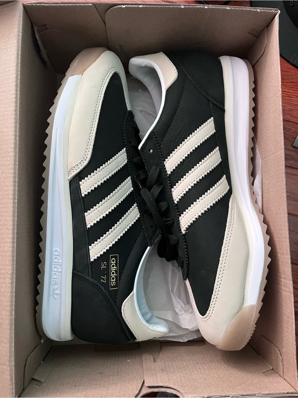 adidas SL 72 Men's Sneakers in Black and Cream